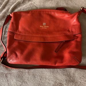 Red crossbody